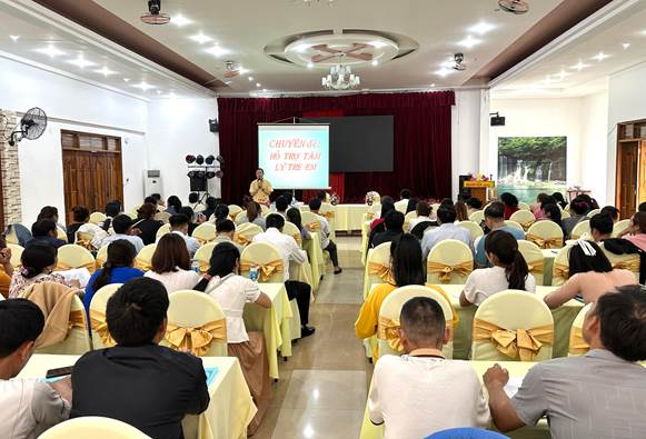 Hội nghị tập huấn nghiệp vụ công tác Bảo vệ, chăm sóc trẻ em năm 2024 (Lớp dành cho cán bộ huyện Đắk Glei)